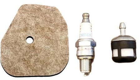 MeevrgR Tune-Up Kit for Stihl HS46 and HS56 Hedge Trimmers with 4242-120-1800 Air Filter, Fuel Filter and CMR6H Spark Plug