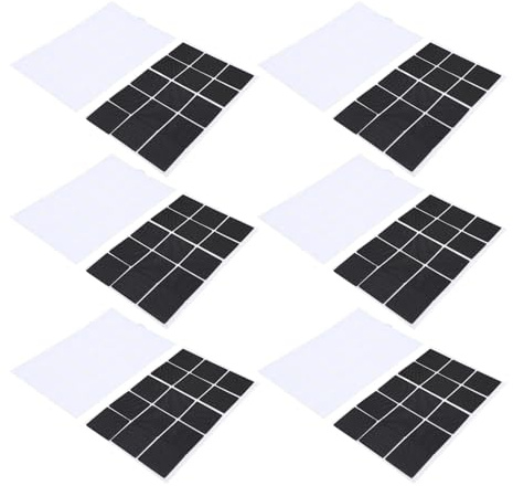 Aramox Lot de 10 Bandes Adhésives en Nylon avec Crochets et Boucles pour Rideaux Occultants, Montage de Tapis, Bureau, Maison, Artisanat