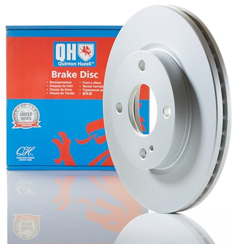 Quinton Hazell Brake Disc/Rotor | Single Disc | Front | 4 Bolt Holes | Internally Vented | BDC5781