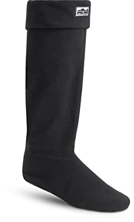 Polar Women Thermal Fleece Welly Rubber Boot Warm Comfortable Soft Wellie Socks
