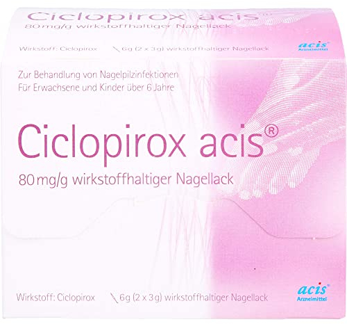 Ciclopirox Acis 80 mg/g wirkstoffh. Nagellack
