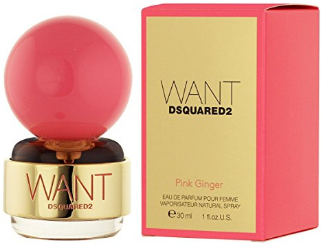 Dsquared2 Want Pink Ginger femme/woman, Eau de Parfum Spray, 30 ml