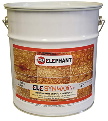 5lt | Impregnante CERATO SINTETICO SYNT SOLVENTE per legno - ELE SYNWAX PM (Douglas)