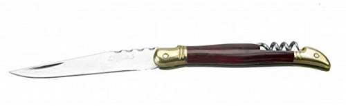 COUTEAU DE POCHE LAGUIOLE LAME 9 CM AVEC TIRE BOUCHON