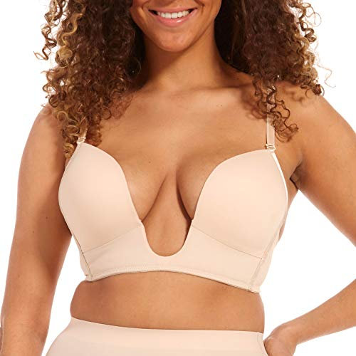 Magic Bodyfashion Damen V-Bra Stiefe BH, Latte, NA (Herstellergröße: 85D)