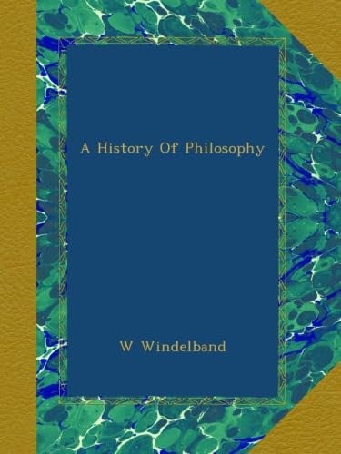 A History Of Philosophy
