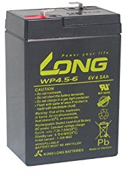 4,5Ah 6V Akku passend für Powerline AGM Blei Accu Batterie Battery wie 4Ah