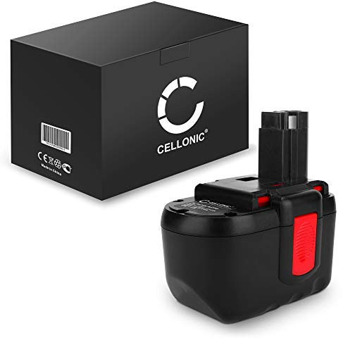 CELLONIC Ersatz Akku für Bosch GSB 24,GML 24 V-CD, GBH 24 VF, GML 24 V Ersatzakku BAT030, 2607335445, 2607335510, 2607335561, 2607335268 24V 3Ah NiMH Batterie Werkzeugakku