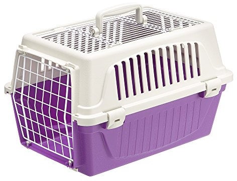 Ferplast Atlas Pet Carrier | Small Pet Carrier for Dogs & Cats w/Top & Front Door Access