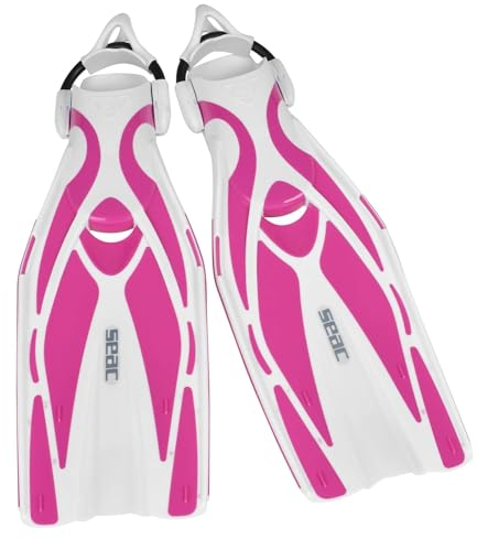 Seac F1 S, ultraleichte Taucherflosse mit Sling Straps
