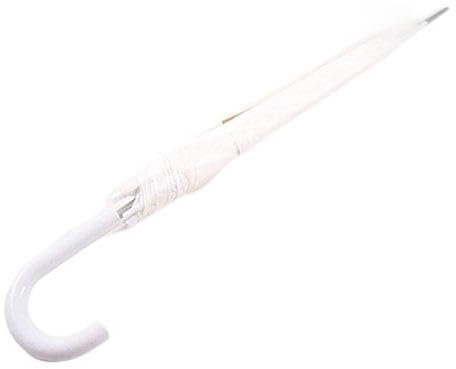Regenschirm Brautschirm weiß AUT. PR005BI