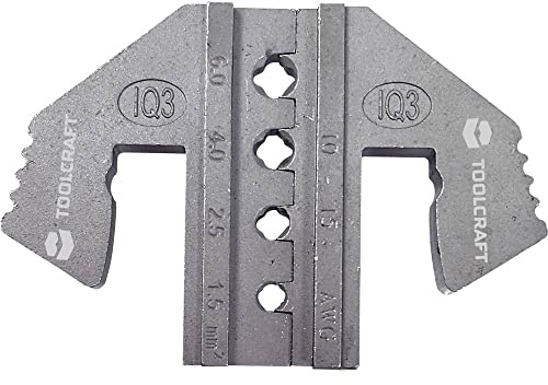 TOOLCRAFT PLE-IQ3 Crimpeinsatz Solar-Steckverbinder 6.0 bis 1.5 mm² Passend für Marke (Zangen) TOOLCRAFT PZ-500