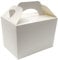 Lotus 50-Pack Kids’ Party Favor Boxes – Stylish White Treat Containers for Birthdays, Halloween & Fun Celebrations | Perfect for Loot Boxes and Party Favors | Elegant Option for Any Occasion (White)