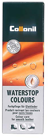 Collonil Waterstop Colours Schuhpflege für Glattleder 75 ml + Rema Ersatzschwammaufträger (025 Weisspflegend)