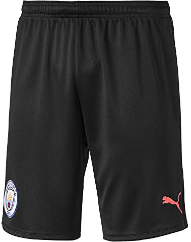 PUMA Herren MCFC Shorts Replica Black-Georgia Peach, L