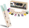 OfficeTree 12 Magnet Klammer Neodym Magnete - 7,2 x 1cm - Magnetklammer mit Extra Starker Haftkraft an Whiteboard, Magnettafel und Pinnwand - Magnet Clip Bunt - Magnete Klammer
