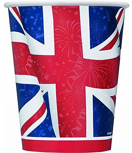 Unique Party - Gobelets (255 ML) (Rouge/Blanc/Bleu)