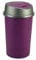 KetoPlastics 45 Liter 45 Litre 45L TOUCH BIN Colour Bin for Home Garden Office School Kitchen Bathroom Top Bin Portable Pedal Bin Removable Lid (PLUM)
