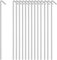 Ram® 50 X Heavy Duty GALVANISED 9 Steel Tent PEGS Metal Camping New