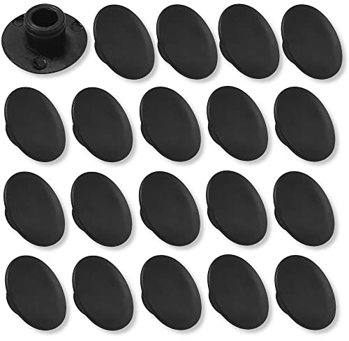 cyclingcolors 20x Abdeckkappen M5 schwarz schraubenkappen Innensechskant Zylinderschrauben Schutzkappen CHC FHC