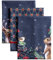 Maison d' Hermine Christmas Joy 100% Baumwolle Set von 3 Multi-Purpose Küchenhandtuch | Bar Handtücher | Thanksgiving/Weihnachten (50cm X 70cm)