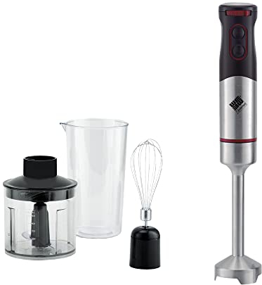 Wehouseware® Batidora de Mano, 1000 W, Incluye Vaso Medidor y accesorios