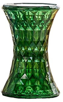 HWSY Table d'appoint Tabouret de siège Ottoman de Rangement coloré, Table d'appoint en Forme de sablier, Table d'appoint, Petite Table Basse, Table d'angle pour Le Salon, Table de Chevet