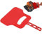 Heat Resistant Plastic Barbecue Hand Fan Bbq Manual Fan, Bbq Hand Fan for Garden Party Camping Outdoor Bbq