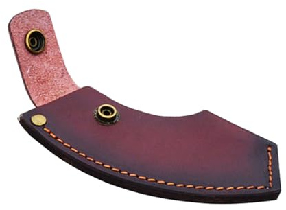 GVRGO Hatchet Sheath, Leather Axe Cover Sheath Axe Protector Tool, Hatchet Edge Protector for Outdoor Garden Yard Camping