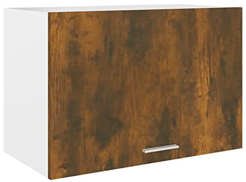 Kavolet Hängeschrank Küchenschrank Einbauküche 1 Regalboden Küchenzeile Küchenmöbel Oberschrank Vorratsschrank Einheit Schrank, Räuchereiche 60x31x40 cm Holzwerkstoff