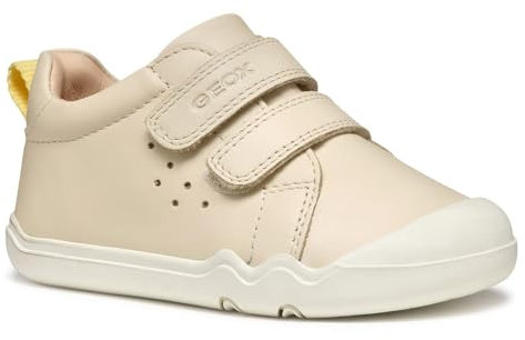 Geox Garçon Fille B STEPPIEUP Girl A Basket, Lt Ivory, 27 EU