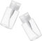 HONMEET 2pcs Travel Squeeze Bottles Pet Bottles Pump for Nail Polish Shampoo Cleansing Water Travel Toiletries