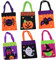 Beavorty 6 Stück Halloween-karftbeutel Lustige Fusselbeutel mit Applikation für Jungen/mädchen Leuchtende Farben Weiches Material für Party-dekorationen