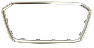 MUEOSI ABS Chrom Lenkrad Dekoration Aufkleber Zierleiste, for Audi A6 C8 RS6 A7 S7 RS7 2018 2019 2020 Cover Styling Innenform Dekorativer Lenkradaufkleber(for Audi A6 C8 RS6)
