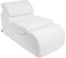 MEOWBABY Kindersessel - Bequemer Kinder-Sessel, Kindercouch, Sitzsessel für Kinderzimmer, Kindersessel ab 1 Jahr, Baby Sessel, Boucle, Weiß