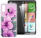 Custodia TPU Stampata + 2 Pellicole in Vetro Temperato Compatibili con Brondi Amico Smartphone XL Nero, Cover Artistica Slim Antigraffio Antishock, Protezione Totale