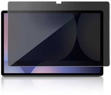 HaruYo Privacy Schutzfolie Kompatibel mit Samsung Galaxy Tab S10+ 2024 Sichtschutz, 360° Anti-Spy Blickschutzfolie, Blendfrei, Anti-Kratzer, Anti-Bubble Displayschutz