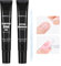 TOMICCA Solid Nail Glue Gel & Nail Glue Remover Kit, Air Dry Extra Strong Nail Glue for Acrylic Nails, Nail Glue Remover for Press on Nails False Nail, Easy to Use and Remove