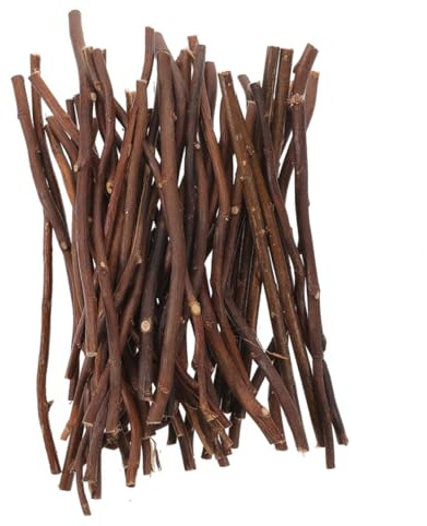 Amosfun 50stücke Holzstäbe Für DIY-bastelarbeiten Natürliche Zweigstäbe Zum Basteln Holzbastelstäbe Für Heimdekorationen Und Fotorequisiten Holzzweigstäbe Für Kreative Projekte