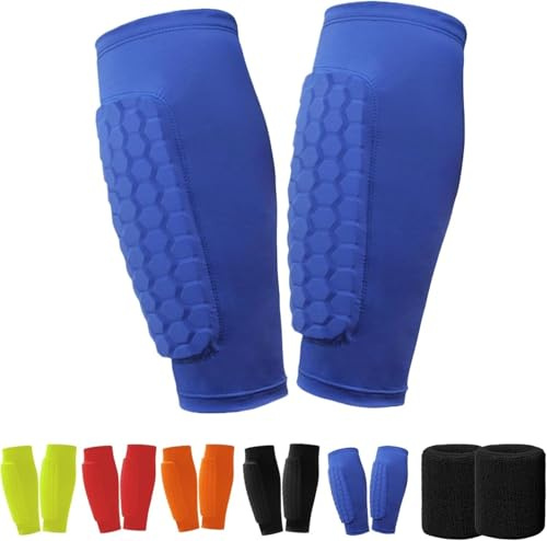 Protection Tibia Ski, Protege Tibia Ski, 1 Paire de Protège,chaussette ski,manchon compression mollet,protège tibia foot,Tibias de Football,Tibias Anti-Chocs Professionnels pour Hommes, Femmes et
