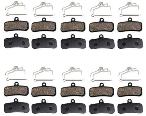 10 Pairs Bike Disc Brake Pads for SHIMANO Saint BR-M810 M820 Zee M640 XTR-M9120 Deore XT BR-M8020 M8120 M6120 BR-MT420 MT510