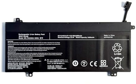 7xinbox Batteria per laptop 15,4 V, 38,1 Wh, 2480 mAh, PA5366U-1BRS 4ICP6/47/61, compatibile con Samsung Galaxy Book NP750TDA-XD1US NP750TDA-XD2US