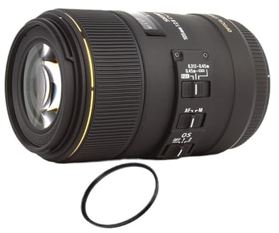 lenti， Compatibile con obiettivo Nikon F-Mount 105mm F2.8 Full Frame Macro Auto Focus