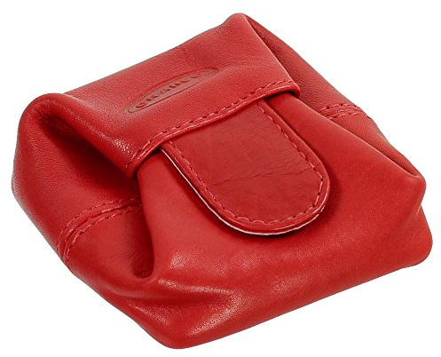 Branco Mini-bourse Porte-monnaie en cuir 6,5 cm