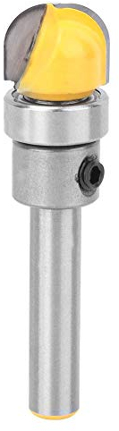 1/4 Shank Ball Round Nose Template Router Bit edge trimming Woodworking Milling Cutter Type 1/4 * 5/8