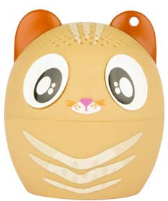 Hamlet XBTPET-Cat Enceinte Portable 4 W Enceinte Portable Mono Noir, Orange, Blanc