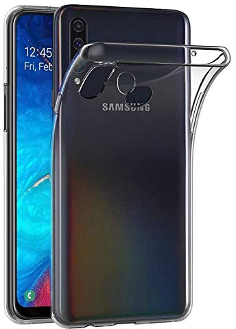 Verco Handyhülle für Samsung A20s Case, Handy Cover für Samsung Galaxy A20s Hülle Transparent Dünn Klar Silikon, durchsichtig