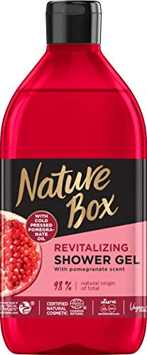 Nature Box, Showergel Revitalizing, Piggy, 385 ml