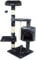 Mobiclinic, Rascador árbol para Gato, Modelo Silvestre, Mediano, Escalar, 3 Alturas, Soporta hasta 10 kg, con Plataformas y refugios, Juguete desestresante, Cuerda de sisal, Gris