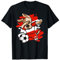 Dabbing Hund Österreich Fußball Österreichische Flagge Sport T-Shirt